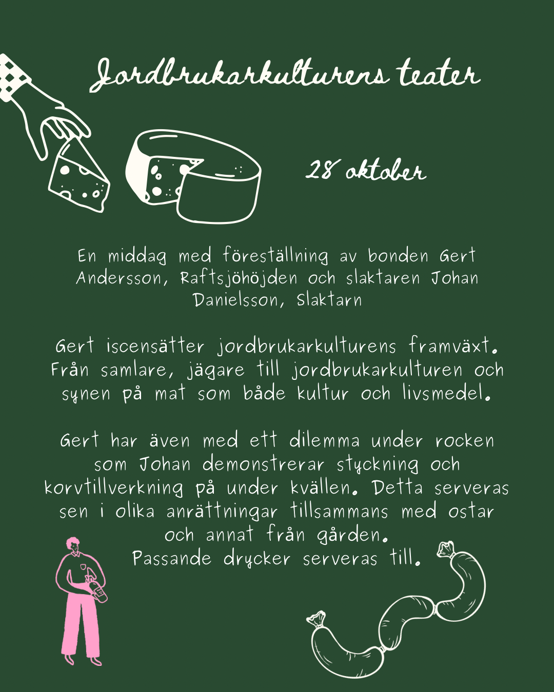 Jordbrukarkulturens teater 28 oktober